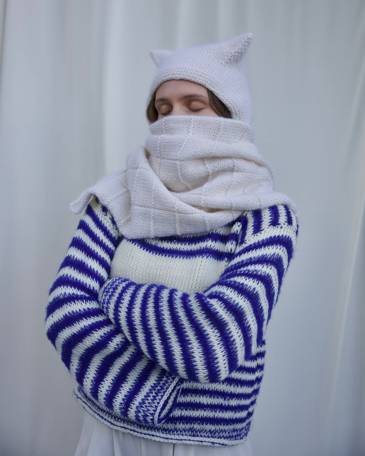 Soft Mosaic Scarf - PDF Pattern