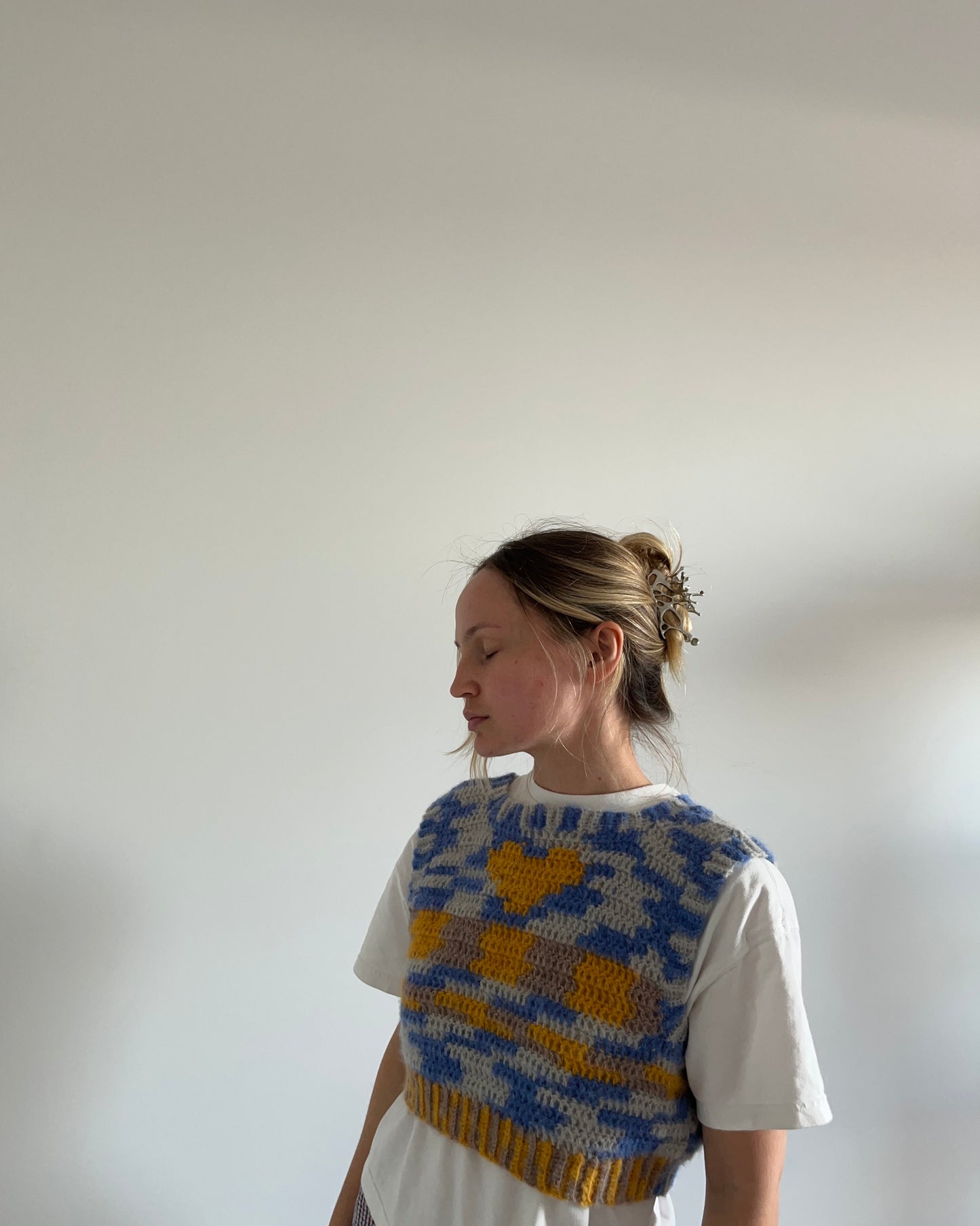 Alpaca vest - Crochet Pattern (PDF)