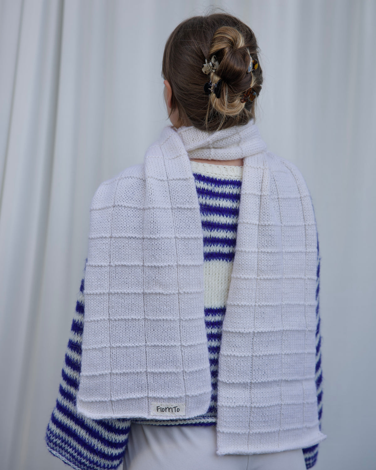 Soft Mosaic Scarf - PDF Pattern