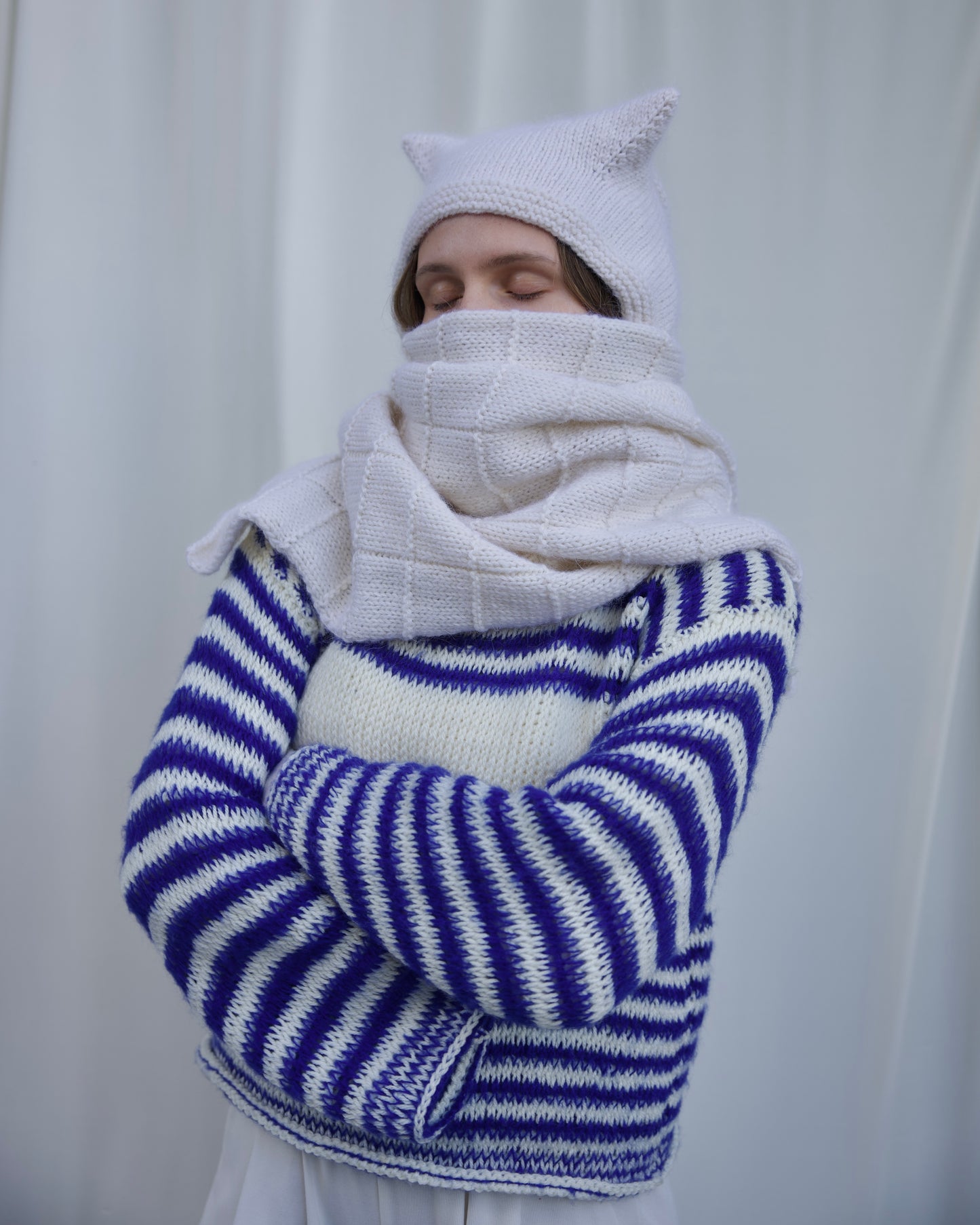 Soft Mosaic Scarf - PDF Pattern