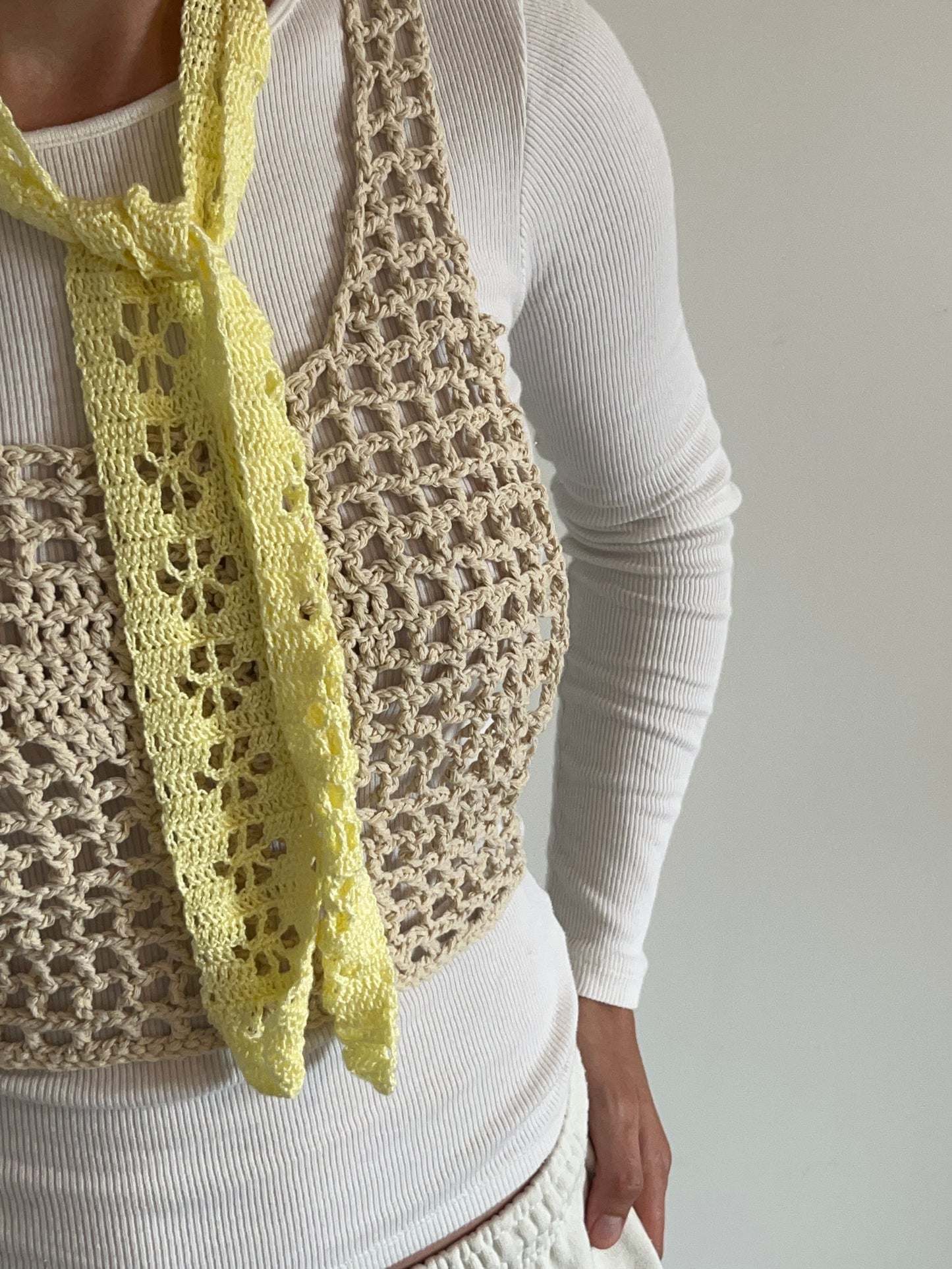 Versatile Crochet Belt/Necktie – Crochet Pattern (PDF)