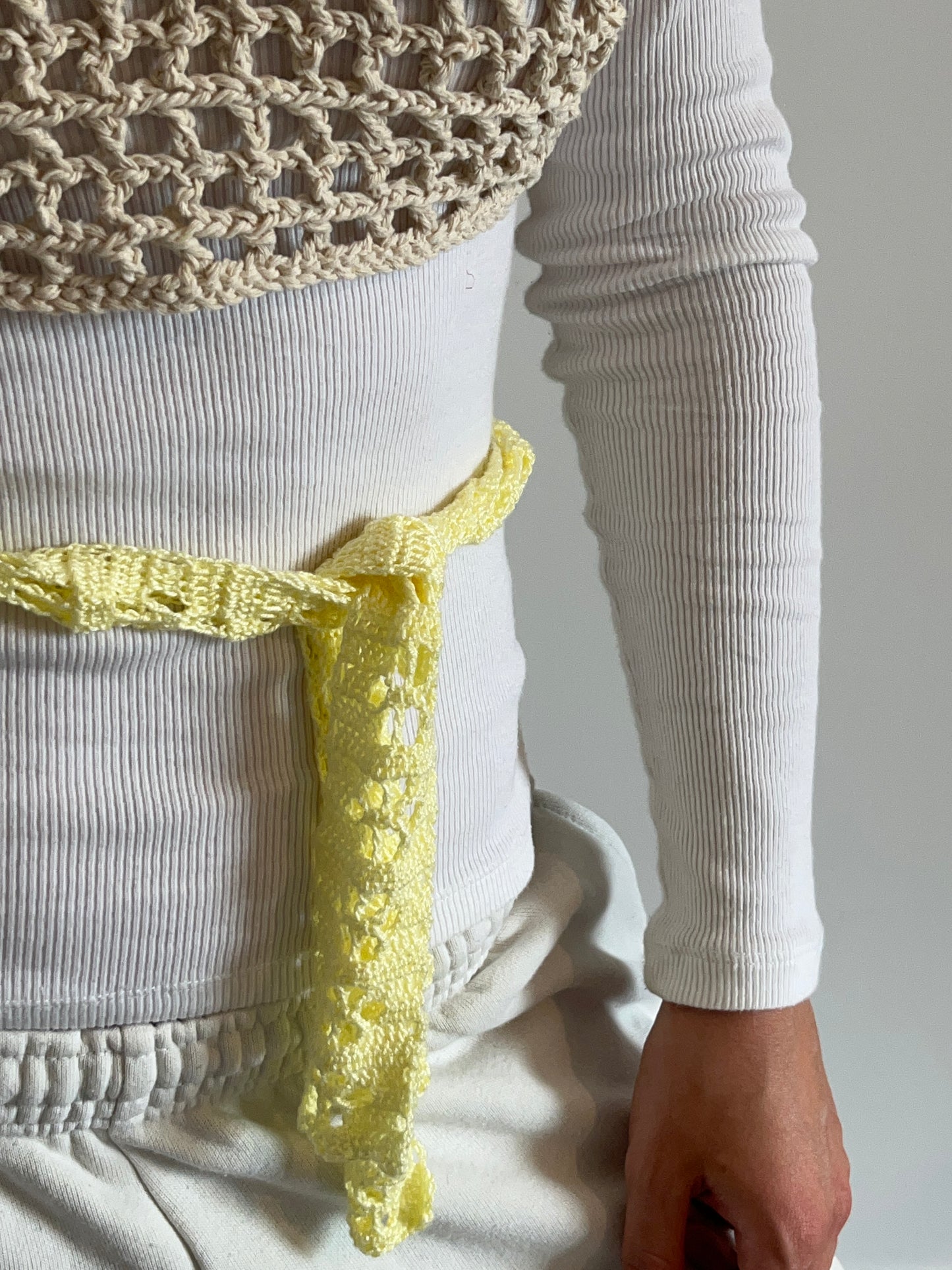 Versatile Crochet Belt/Necktie – Crochet Pattern (PDF)