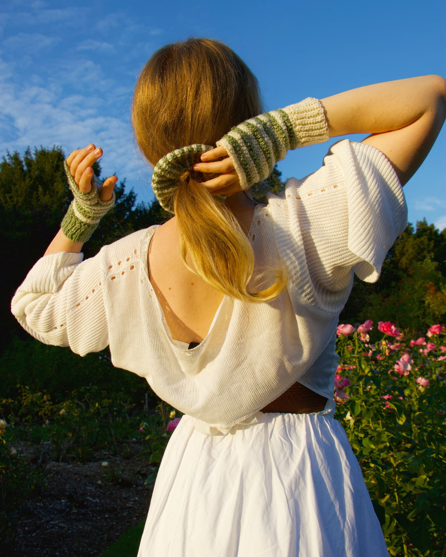 Milo Stripes Mitts - Crochet Pattern (PDF)