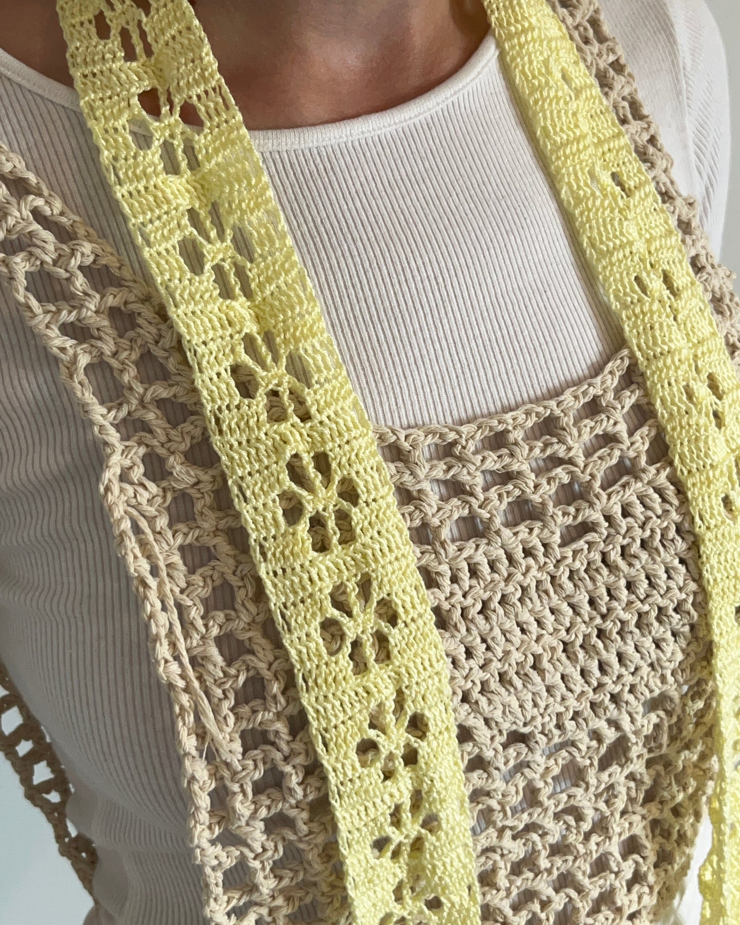 Versatile Crochet Belt/Necktie – Crochet Pattern (PDF)