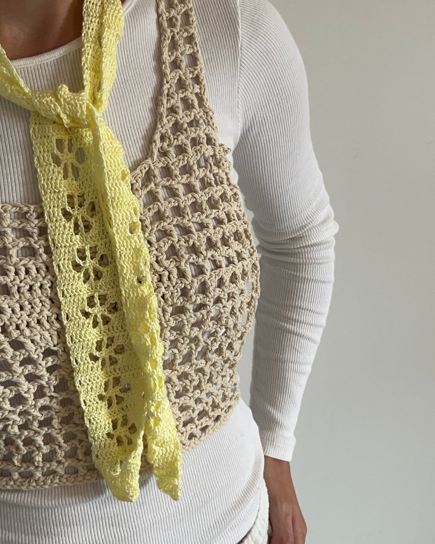 Versatile Crochet Belt/Necktie – Crochet Pattern (PDF)