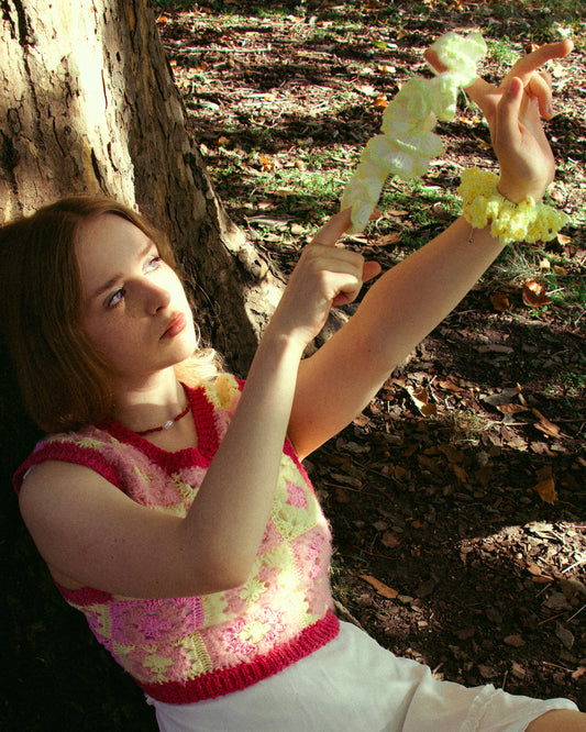 Butter Blossom Vest